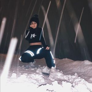 Reflecting Windbreaker Pants. Size M.